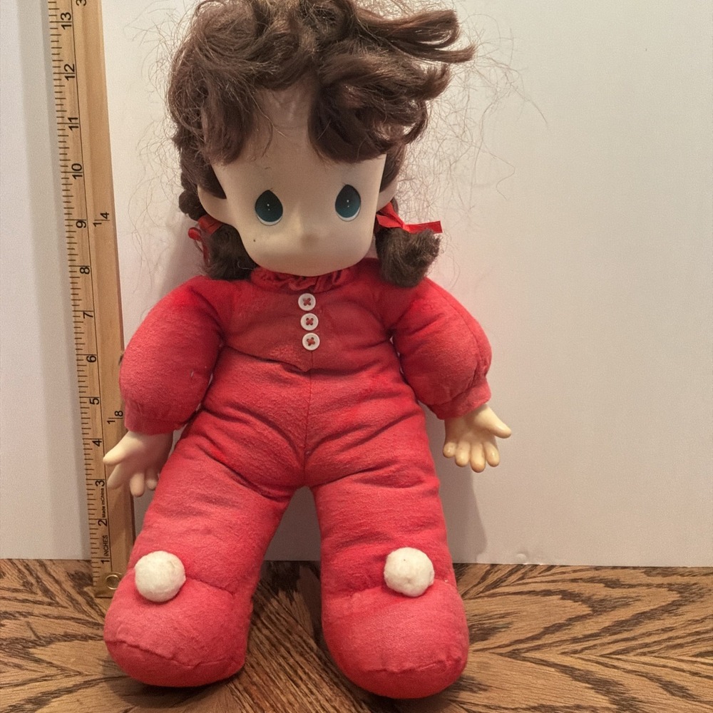 Vintage 1994 Precious Moments Collections 16" Doll Nicole Limited Edition #1056